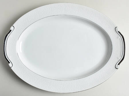 Moonlight 16" Oval Serving Platter by Claridge
