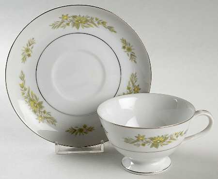 Sutton Footed Cup & Saucer Set