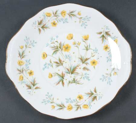 8647 Handled Cake Plate