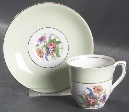 CLC6 Flat Demitasse Cup & Saucer Set