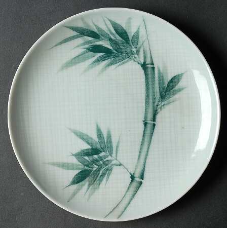 Bamboo (No Gold) Salad Plate