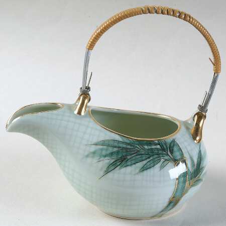 Bamboo (Gold Trim) Creamer