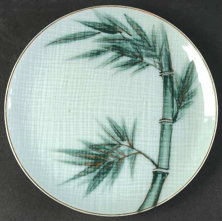 Bamboo (Gold Trim) Bread & Butter Plate