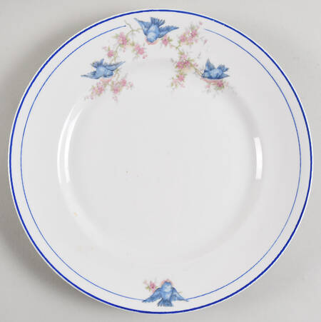Bluebird Dinner Plate