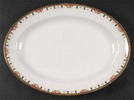 Bridal 16" Oval Serving Platter