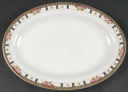Bridal 10" Oval Serving Platter