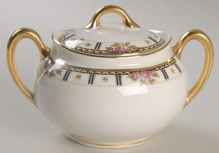 Bridal Sugar Bowl & Lid