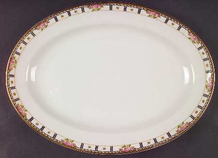 Bridal 14" Oval Serving Platter