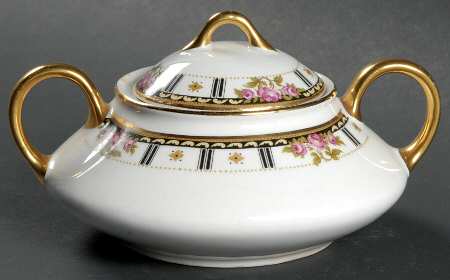 Bridal Sugar Bowl & Lid