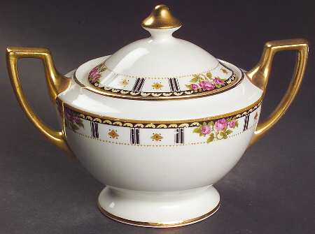 Bridal Sugar Bowl & Lid