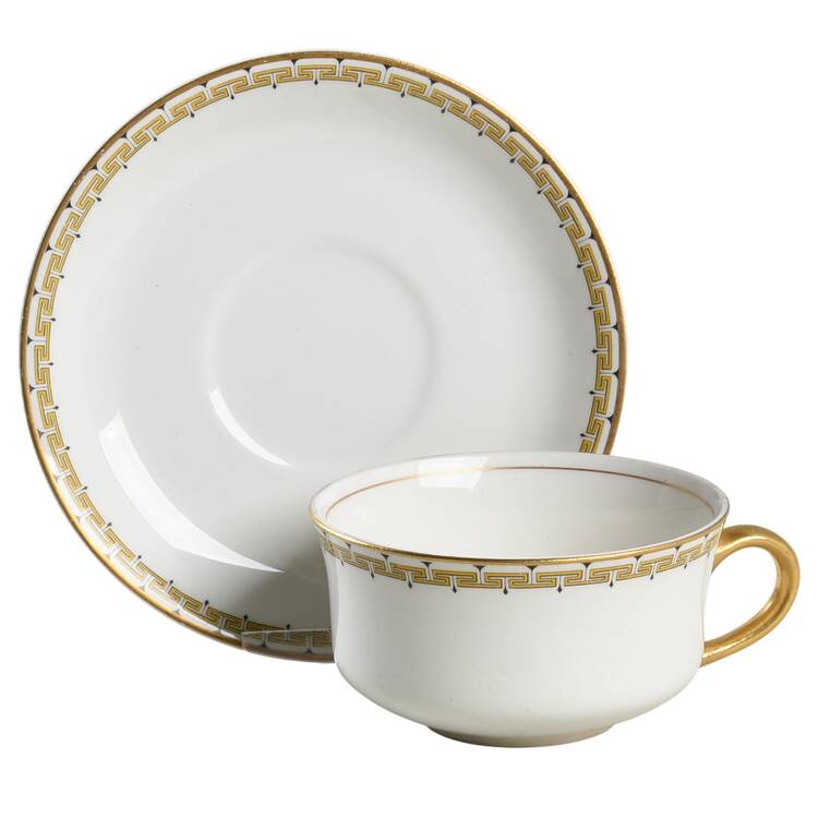 CLE4 Flat Cup & Saucer Set