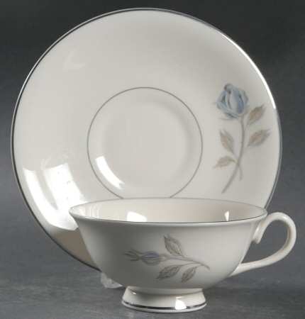 Blue Rhapsody Footed Cup & Saucer Set