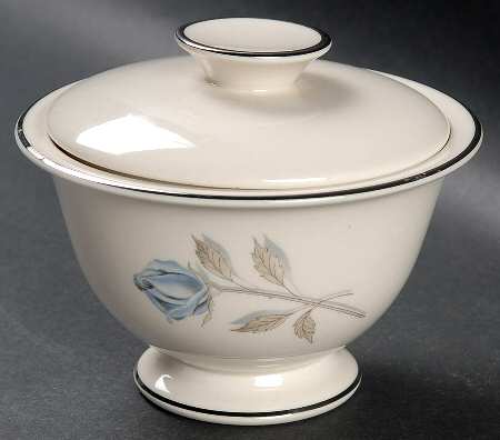 Blue Rhapsody Sugar Bowl & Lid by Carillon