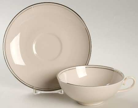 Harmony Flat Cup & Saucer Set