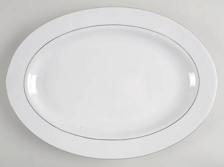 Classic Elegance 14" Oval Serving Platter