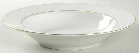 Classic Elegance Rim Soup Bowl
