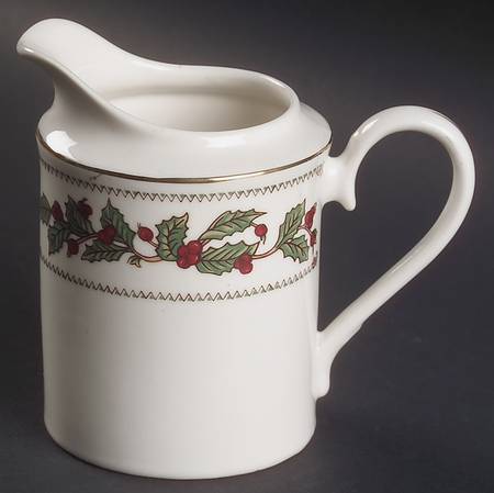 Ivory Holly (China) Creamer