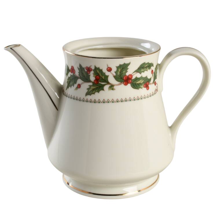 Ivory Holly (China) Teapot No Lid
