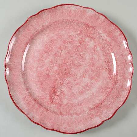 Log Cabin Christmas 12" Chop Plate (Round Platter)