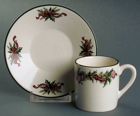O'Tannenbaum Flat Demitasse Cup & Saucer Set
