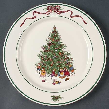 O'Tannenbaum Dinner Plate