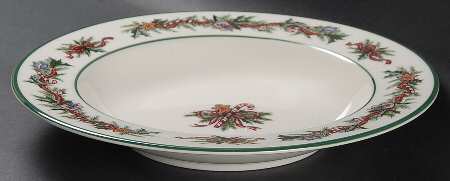O'Tannenbaum Large Rim Soup Bowl