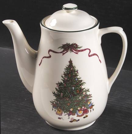 O'Tannenbaum Coffee Pot & Lid