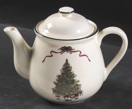 O'Tannenbaum Teapot & Lid