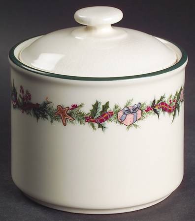 O'Tannenbaum Sugar Bowl & Lid