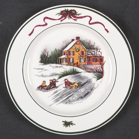 O'Tannenbaum Salad Plate