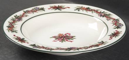 O'Tannenbaum Large Rim Soup Bowl