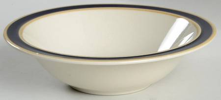 Sunterra Laguna Blue Rim Cereal Bowl