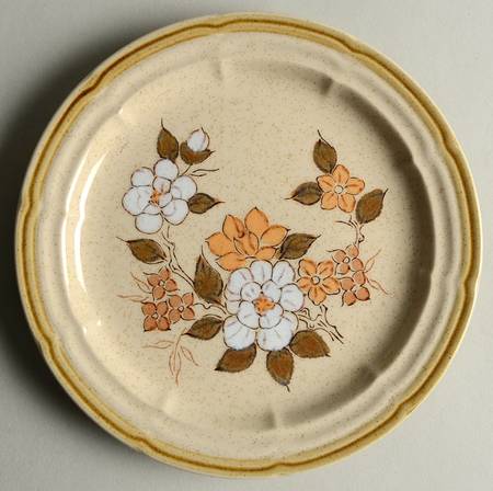 Autumn Blossom Salad Plate