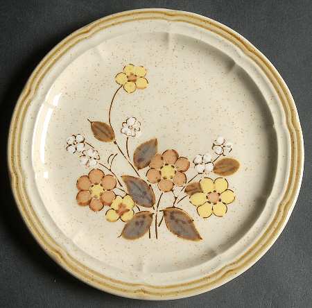 Floral Garden Bread & Butter Plate