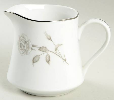 Silver Rose Creamer