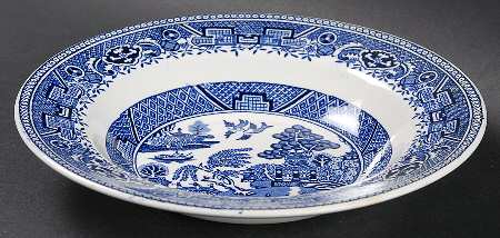 Blue Willow  Rim Cereal Bowl