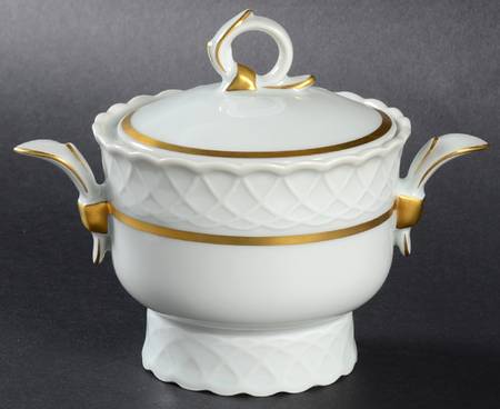 Arcades Sugar Bowl & Lid