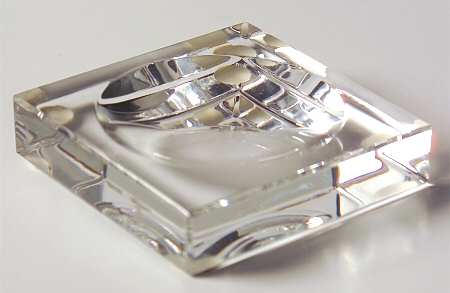 Sparte 2" Square Ashtray
