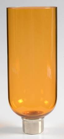 Orsay Orange Hurricane Lamp, Globe Only