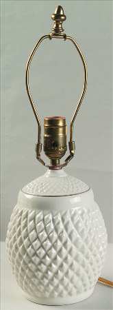 Diamond Electric Lamp No Shade