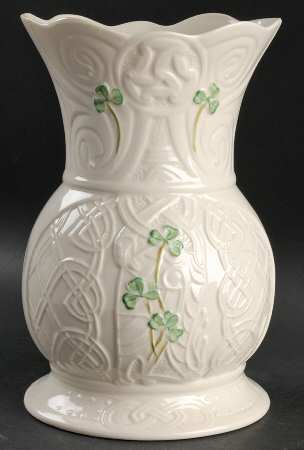 Shamrock Celtic Spirit Vase