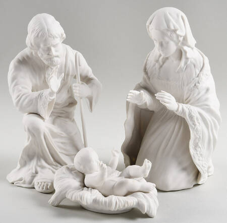Spirit of Bethlehem Holy Family-Boxed 3 Pc Set - With Box