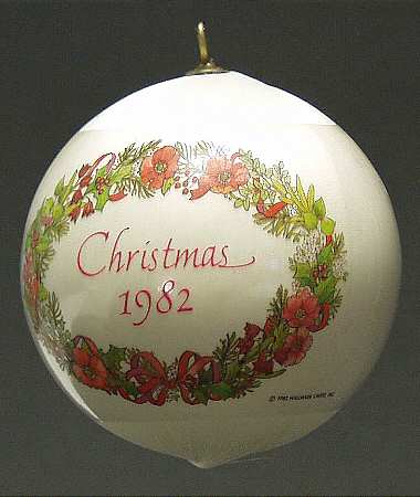 1982 Hallmark Christmas Ornaments Love - Boxed