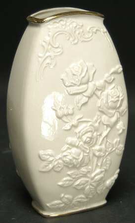 Sculptural Rose Vase by Lenox