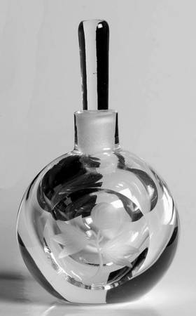 Lars Hellsten (LH) Perfume Bottle & Stopper
