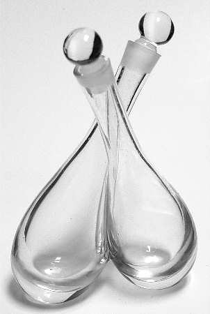 Edward Hald (EH) Salad Dressing Bottle & Stopper