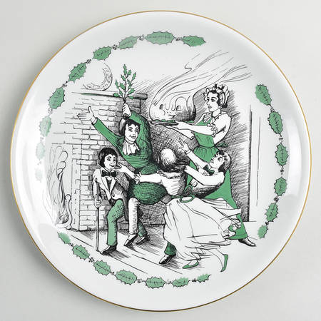 A Christmas Carol Dinner Plate