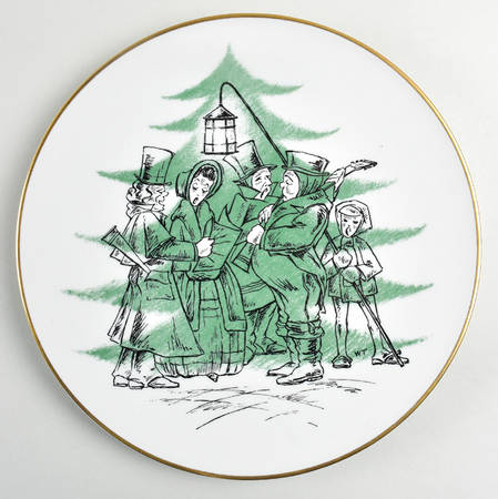 A Christmas Carol Dinner Plate