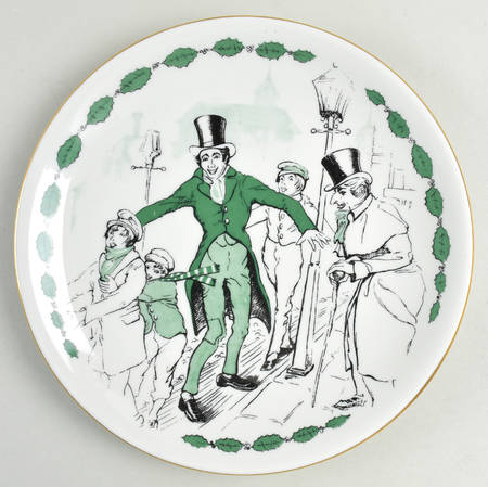 A Christmas Carol Dinner Plate