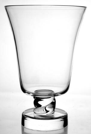 7858 10" Footed Vase